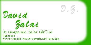 david zalai business card